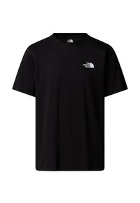 M VERTICAL LOGO SS TEE - T-shirts print - tnf black