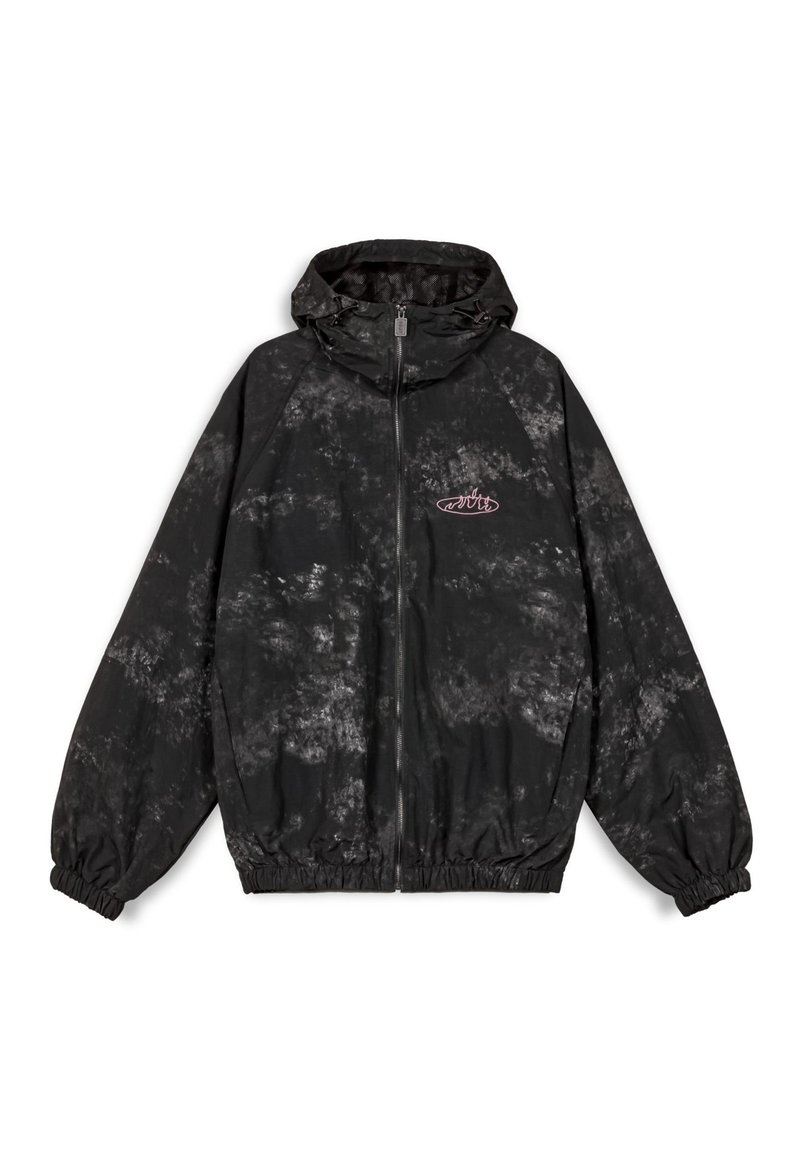 Grimey CHAQUETA MELTED STONE TIE AND DYE VINTAGE - Chaqueta de entrenamiento - black