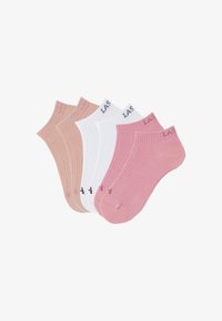 Unselected, lachs rosa weiß