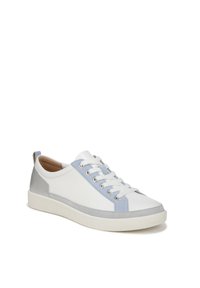 Non sélectionné, white silver leather