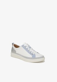 Non sélectionné, white silver leather