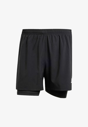 Pantaloni sportivi neri con vita elastica, fodera interna e un piccolo logo sul lato. Tessuto leggero e vestibilità ampia.