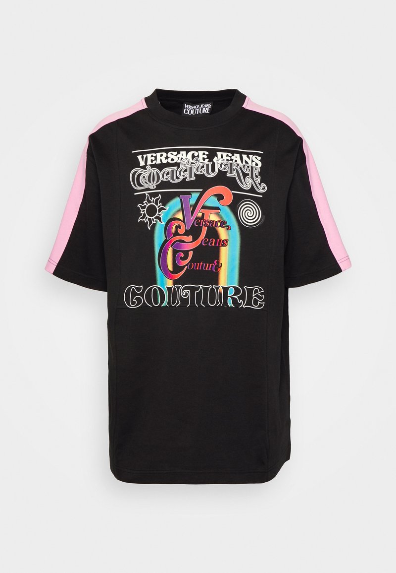 Versace Jeans Couture T-shirt print zwart
