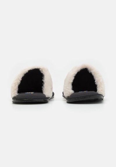 Polo Ralph Lauren KELCIE FLATS - Tofflor & inneskor - black/cream