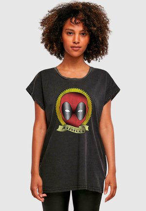 DEADPOOL - TATTOO  - Print T-shirt - black
