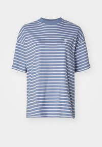 BRYNA - Tricou cu imprimeu - charm blue/white