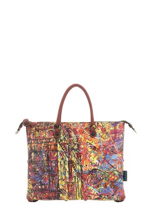 PLUS BASIC TRASFORMABILE HOBO SHOPPER - Shopping bag - brick red