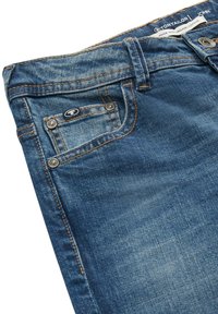 TOM TAILOR TTJOHN - Pieguloša piegriezuma džinsi - used mid stone blue denim