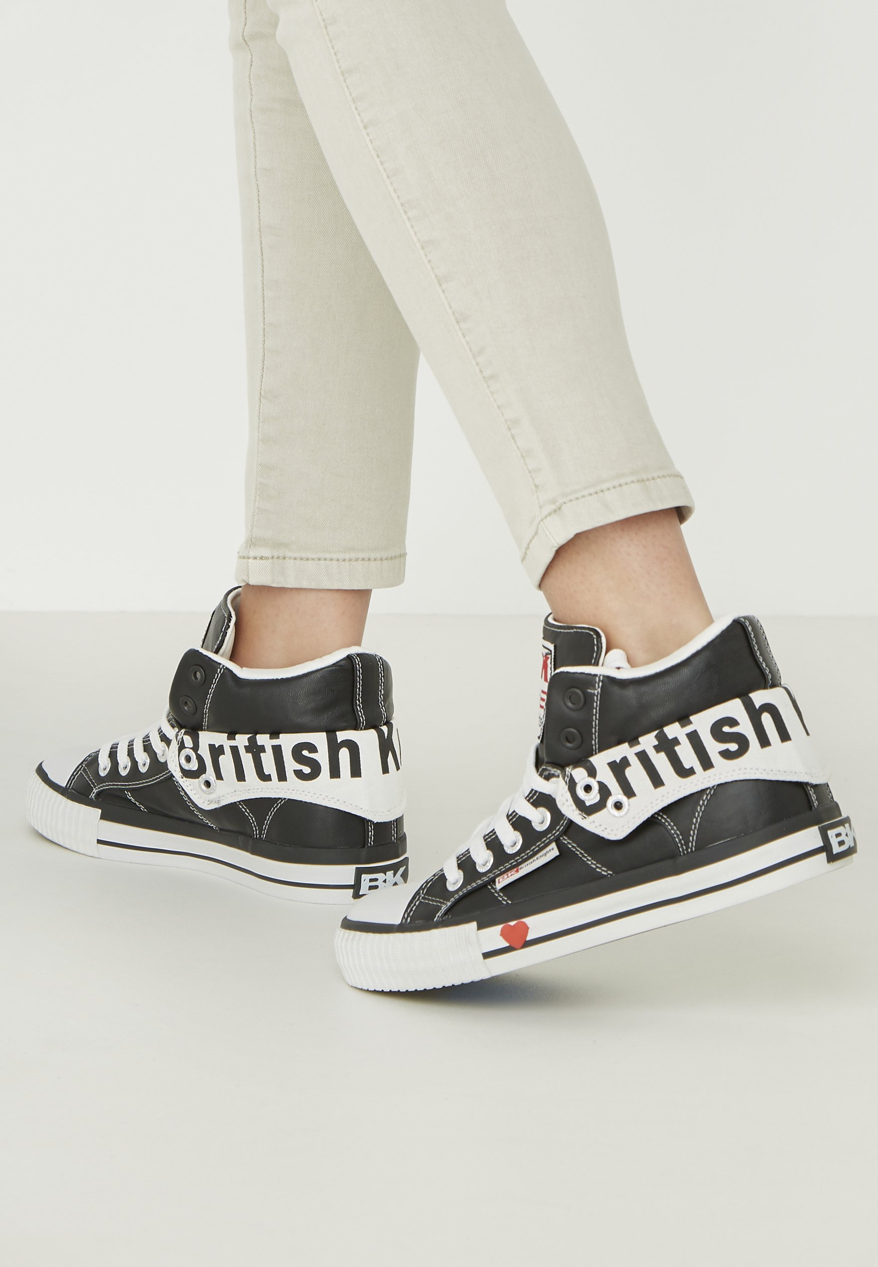 British Knights Mens Roco Fold PU Trainers Sneakers Footwear | Fruugo UK