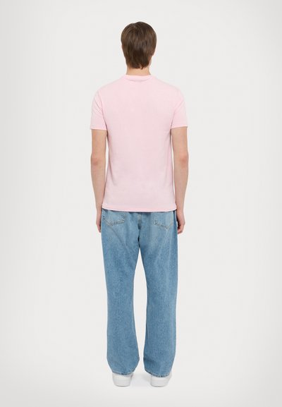 Polo Ralph Lauren CUSTOM SLIM FIT JERSEY CREWNECK T-SHIRT - Jednoduché tričko - hint of pink