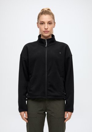 Even&Odd active by Zalando, FULL ZIP POLAR FLEECE WITH ADJUSTABLE WAISTBAND - Яке от полар - 802 - black
