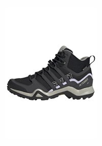 Adidas Terrex - TERREX SWIFT R2 MID GORE-TEX HIKING - Vaelluskengät - core black/dgh solid grey/purple tint Pienoiskuva 1