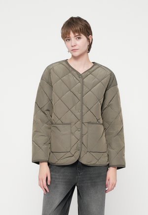ONLALTHEA QUILTED JACKET - Overgangsjakke - smokey olive