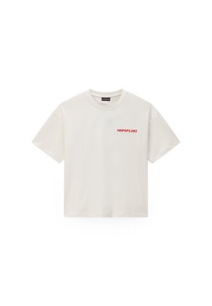 Napapijri, ARAL - T-Shirt print - white
