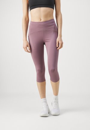 ROAD HIGH WAIST CAPRI - Pantalón 3/4 de deporte - dusty mauve