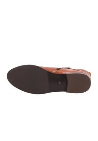 usha Botine cowboy/biker - cognac