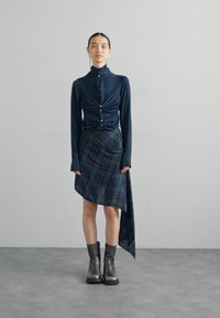 MIISTA LAPIS PIERCING - Camicetta - midnight blue