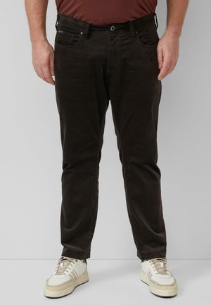 CASBY - Stoffhose - dunkelbraun