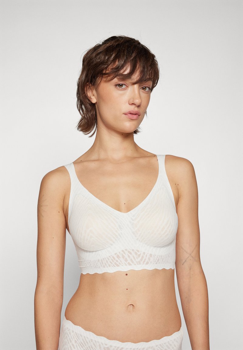 Sloggi FEEL BLISS BRALETTE - Topp - silk white