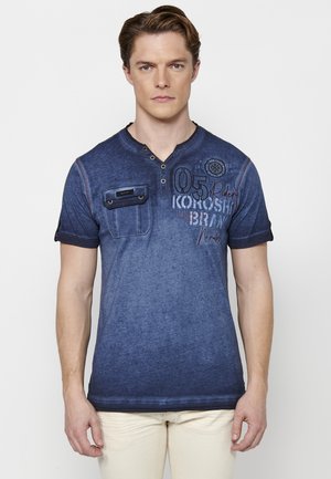 SHORT SLEEVE  - Tricou cu imprimeu - indigo blue