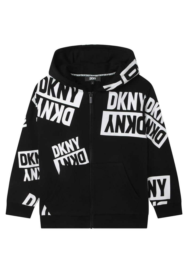 DKNY À CAPUCHE Gilet black/noir ZALANDO.FR