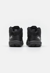 Jack Wolfskin WOODLAND 2 TEXAPORE MID - Scarpa da hiking - black/grey