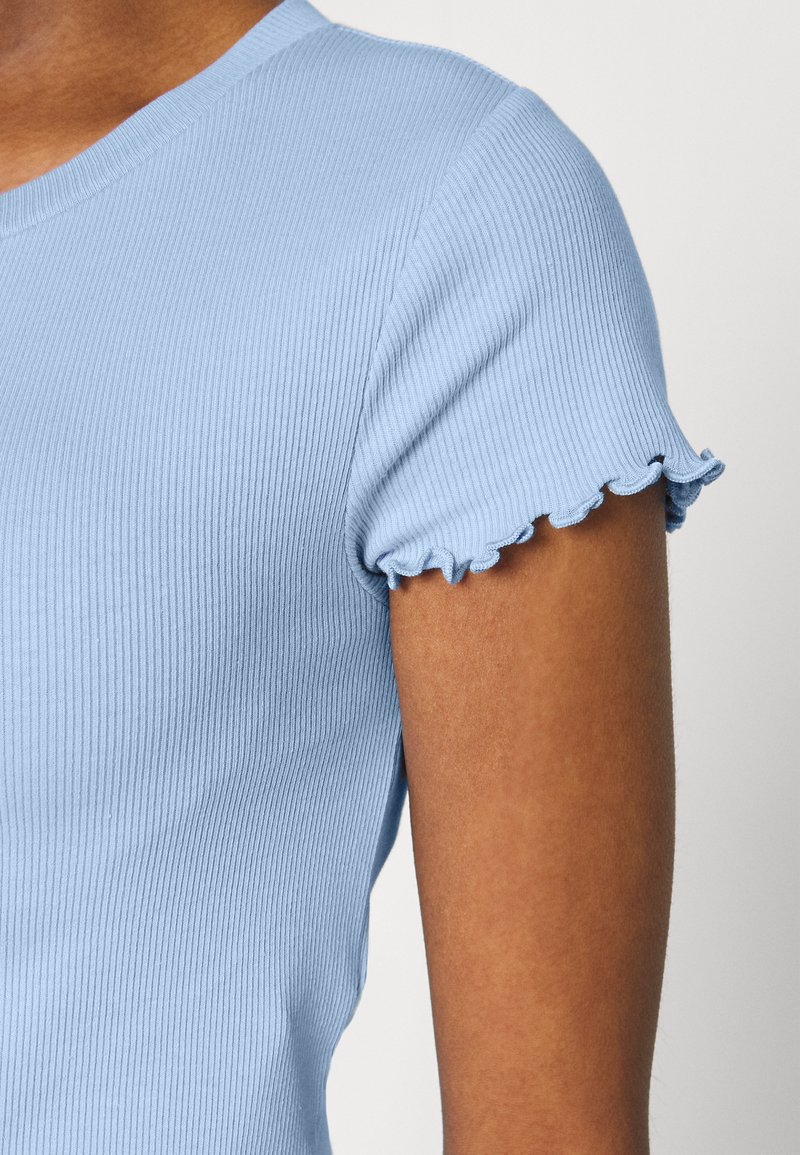 Damen T-Shirts | Even&Odd Petite T-Shirt basic light blue/hellblau - BT35474 Damen T-Shirts | Even&Odd Petite T-Shirt basic light blue/hellblau - BT35474