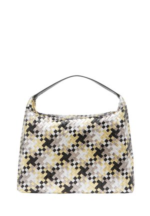 Borsa a mano - white black yellow