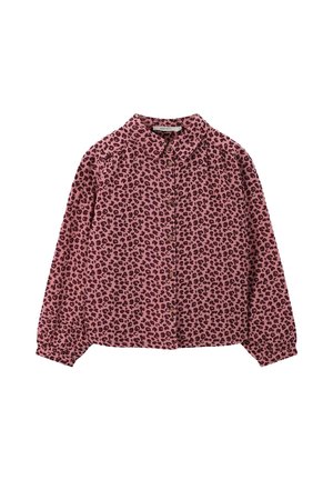 MIT LEOPRINT  - Overhemdblouse - rosa