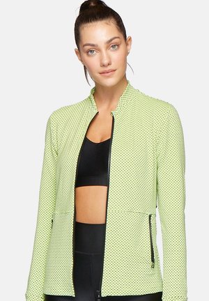 ESSENCIALS - Zip-up sweatshirt - water green