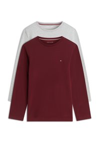 Неизбран, grey heather/burgundy