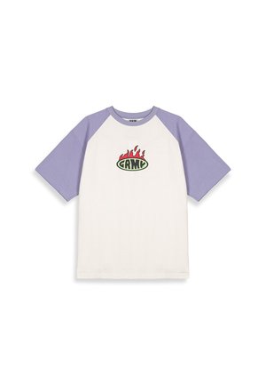 Grimey SCRATCHING MEMORIES - Camiseta estampada - violeta