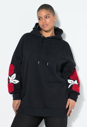 Studio Untold ÄRMEL-ROSES - Huppari - black