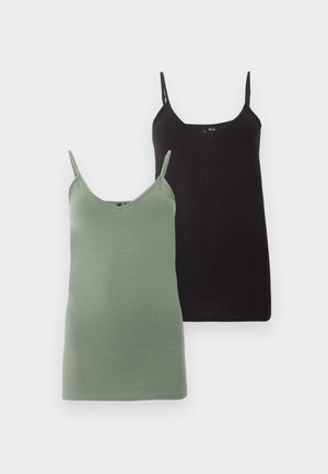 VMMAXI 2 PACK - Top - black/laurel wreath
