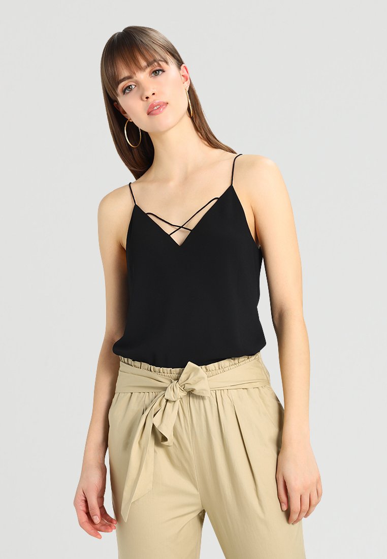 Pieces PCKAYSA Topper black Zalando.no Pieces PCKAYSA - Topper - black