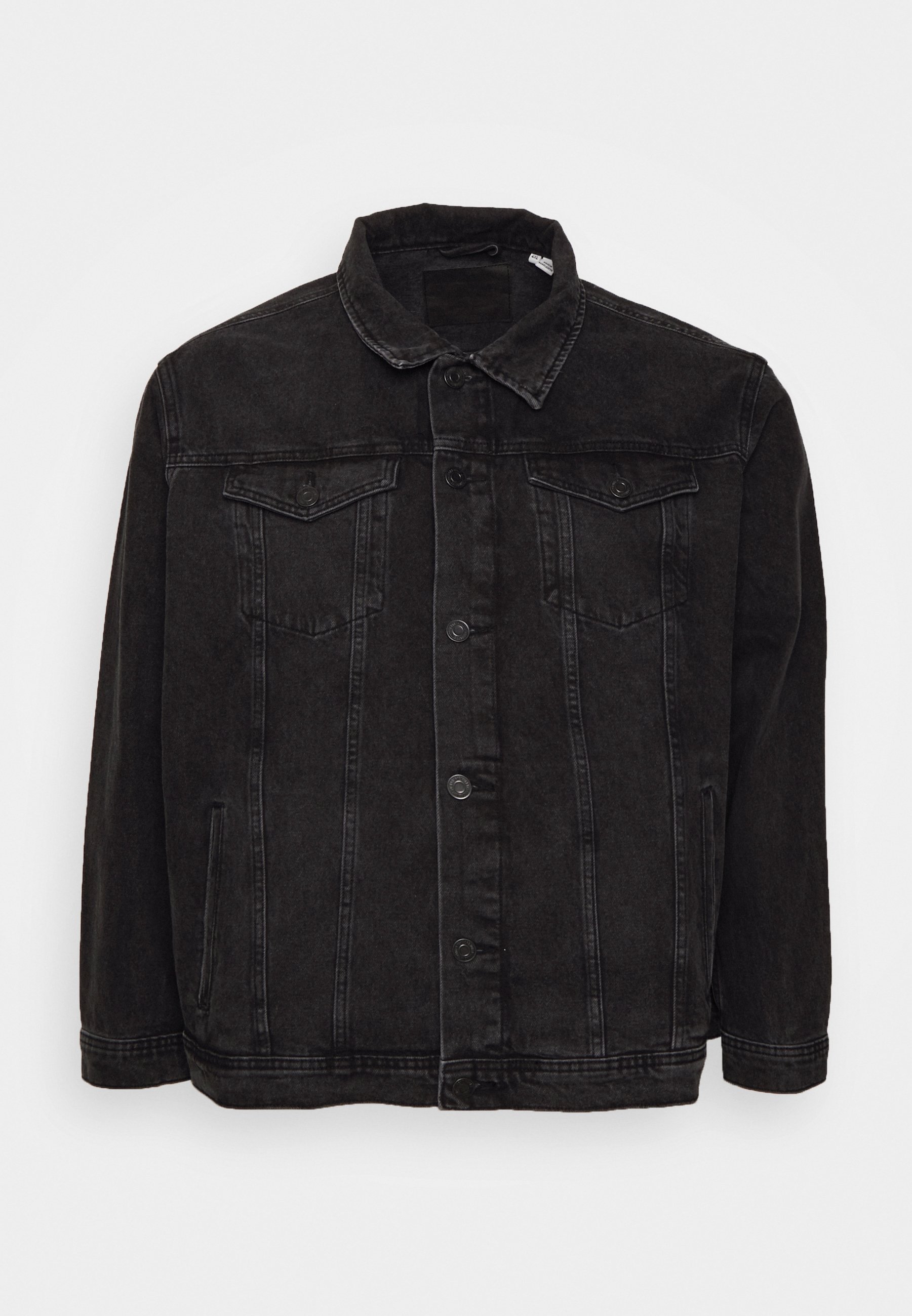 JACK & JONES Herren Jeansjacke – Sweat-Jeansjacke, Mit Knöpfen Und Brusttaschen