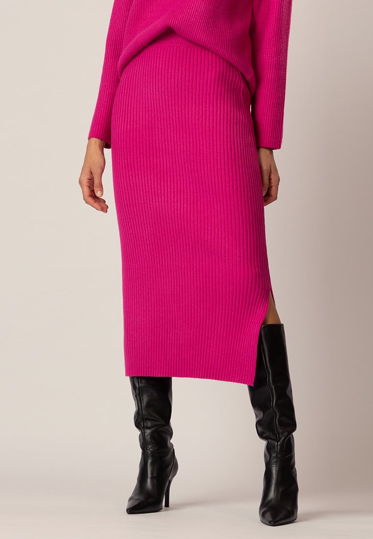 Apart Kokerrok donkerroze