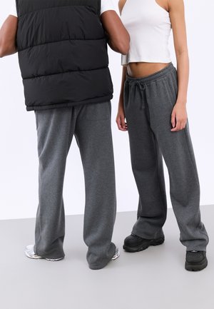 Pantalones deportivos - mottled dark grey