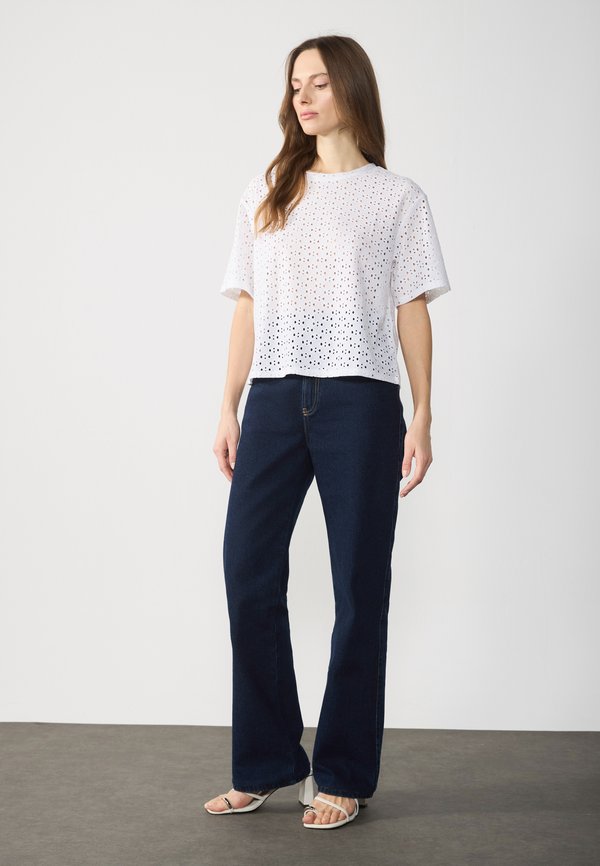 Print T-shirt - blanc de blanc4