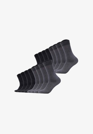 s.Oliver, S.OLIVER S.OLIVER UNISEX SOCKEN, 16ER PACK - KURZSOCKEN, EINFARBIG UNISEX - Calze - grau