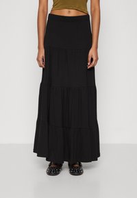 ONLY Petite - ONLMAY LIFE SKIRT - Fustă maxi - black Imagine miniatură 1