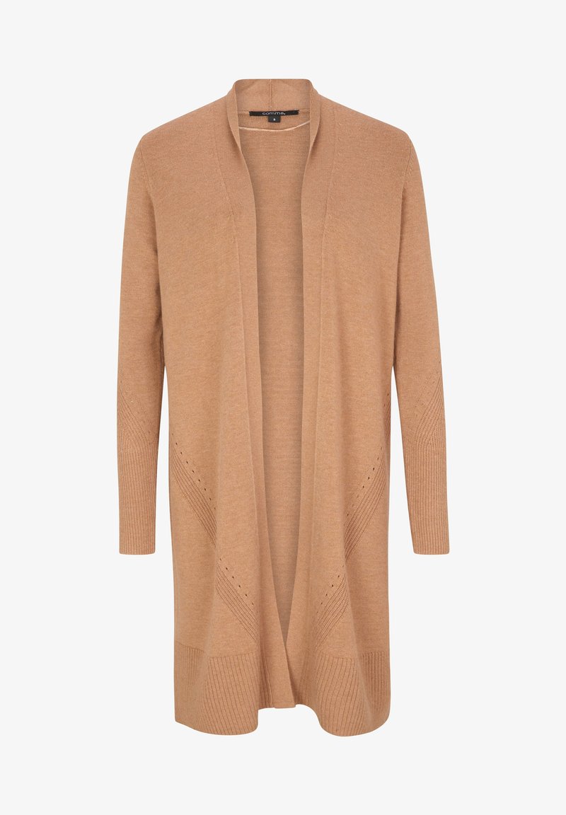 Comma Strickmantel Camel Wolljacke Camel Wolljacke Comma COMMA