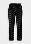 VMCBUMPY WIDE - Kalhoty - black/white
