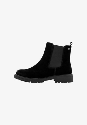 Jana, STIEFELETTE - Classic ankle boots - black suede