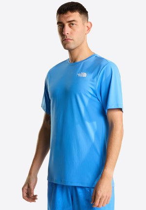 M 24/7 S/S TEE REG - T-shirts print - marina blue