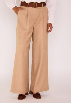 FLAUBERT P UNI - Pantaloni - camel clair