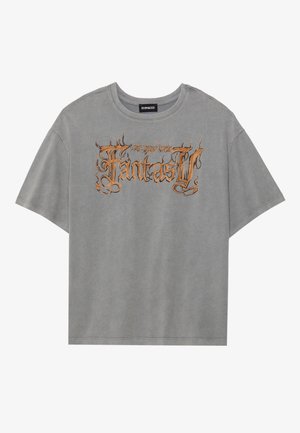 Even&Odd Triko s potiskem - black