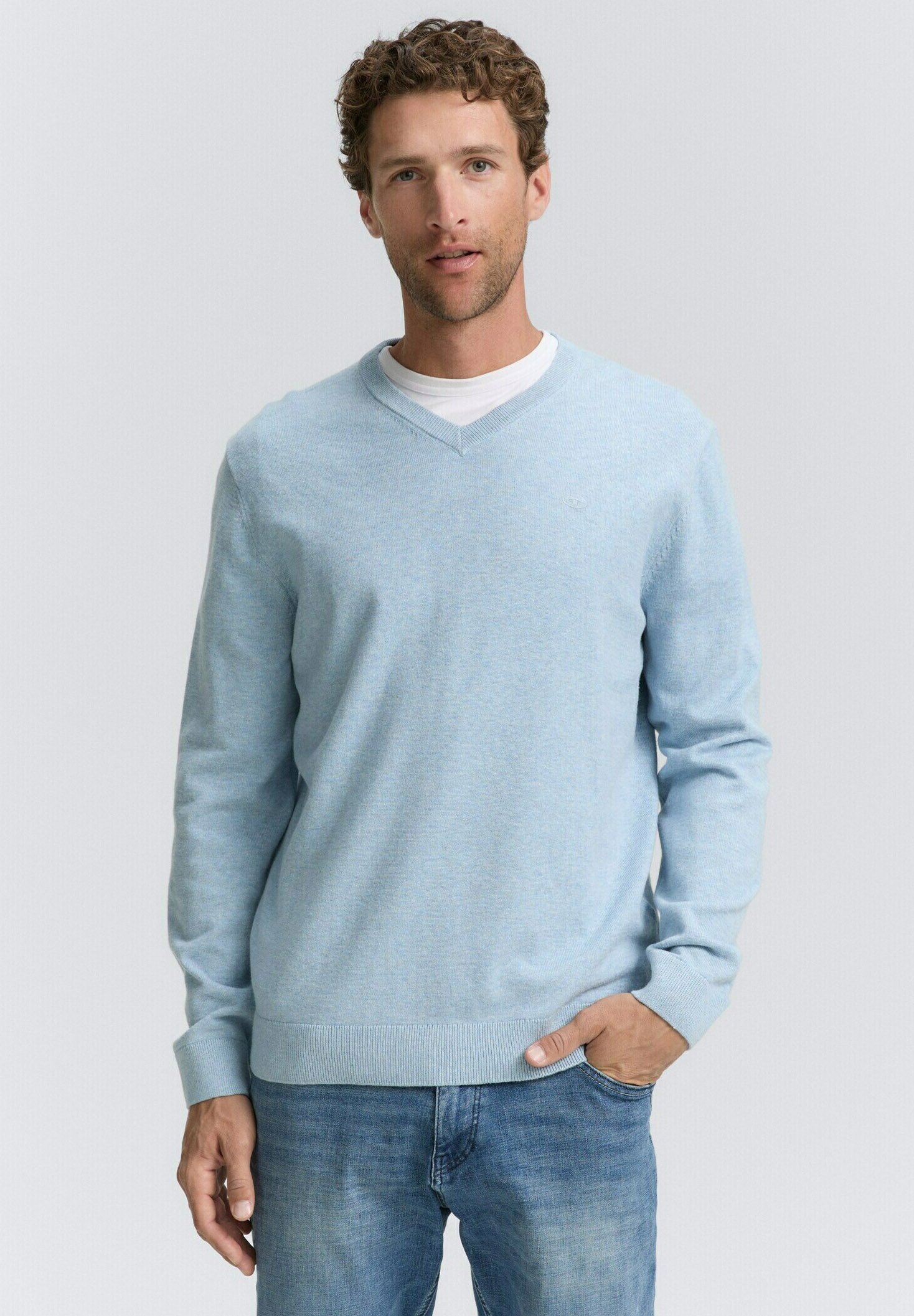 Tom Tailor Pullover V Ausschnitt Tom Tailor Strickpullover Mit V