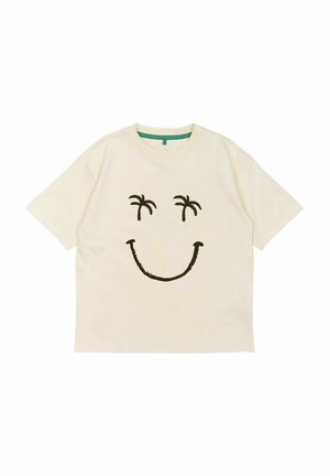 ONEY   - T-Shirt print - white swan