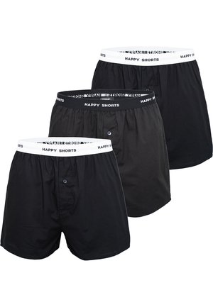 3 PACK - Boxer shorts - solid black